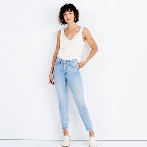 Madewell 37 9" High-Rise Skinny Jeans